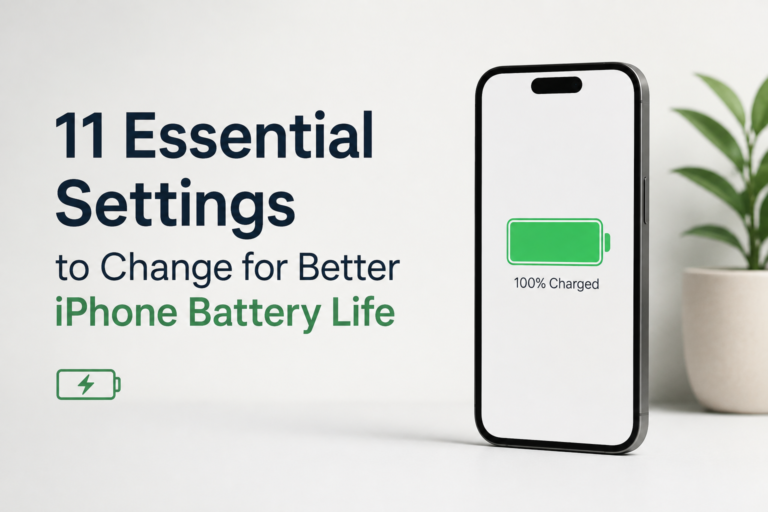 11 iPhone settings to change for better battery life